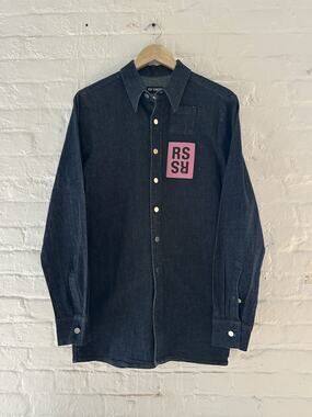 Raf Simons Patch Denim Shirt